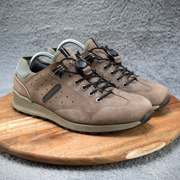 ECCO CS14 Mens Speedlace Shoes Leather Oxfords US M EUR 42